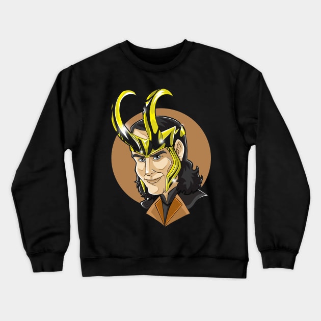 Loki Crewneck Sweatshirt by Rjay21